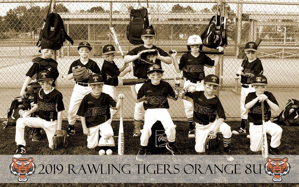 USSSA, Baseball Team: Rawlings Tigers Orange - Brock - Jonesboro, Arkansas